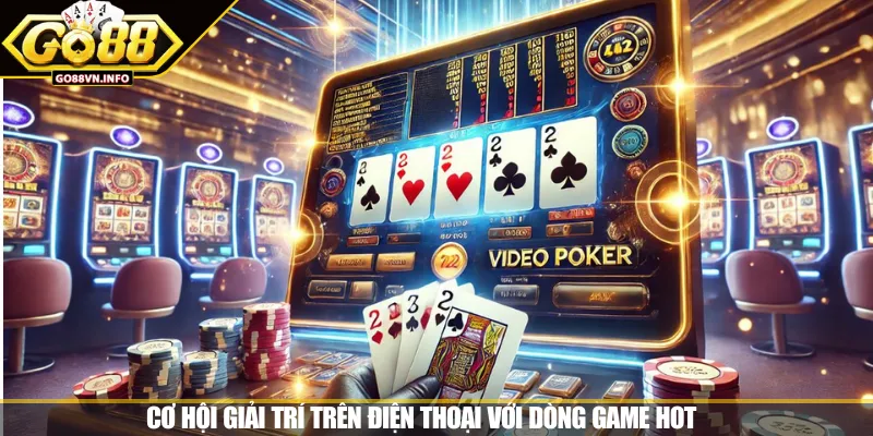 Cơ hội giải trí trên điện thoại với dòng game hot