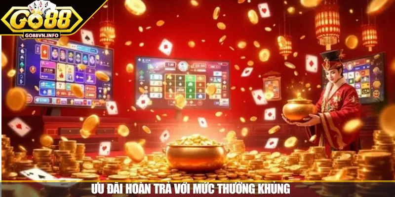 Ưu đãi hoàn trả với mức thưởng khủng 